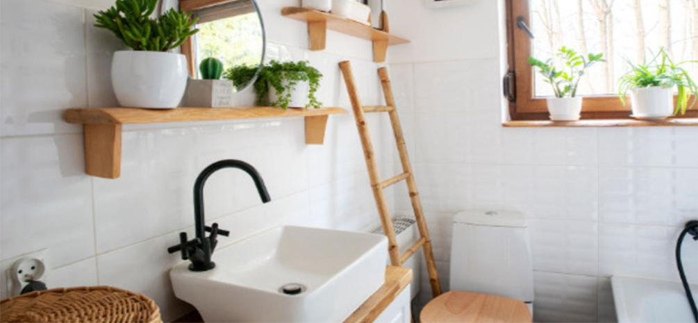 最大化極簡主義，實現精致浴室裝飾 | 小空間充分發揮潛力